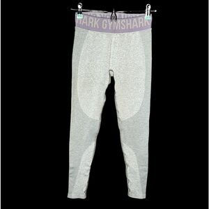 Gymshark Tight Leggings Gray Purple Size Small